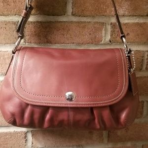 NWT Coach Walnut Brown purse 13"